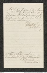 Nachlass Franz Steindachner, Brief von W. Fisher an Franz Steindachner (03.06.1878), Inv.Nr. 133.07, Seite 4